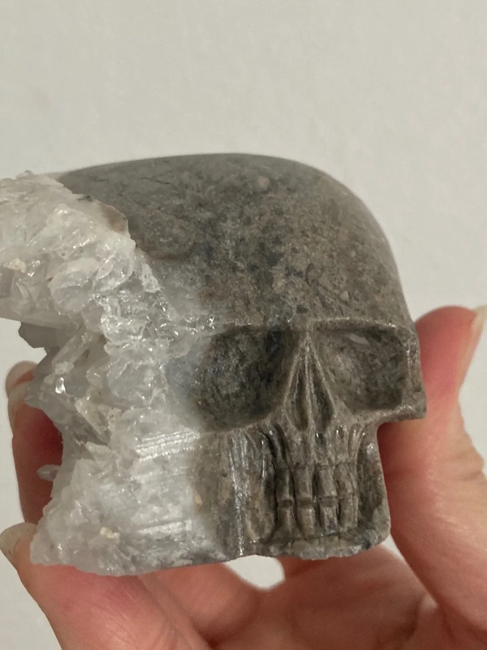 Child of Wild Resurrection Skull Geodes Skull Quartz decor quartz geode